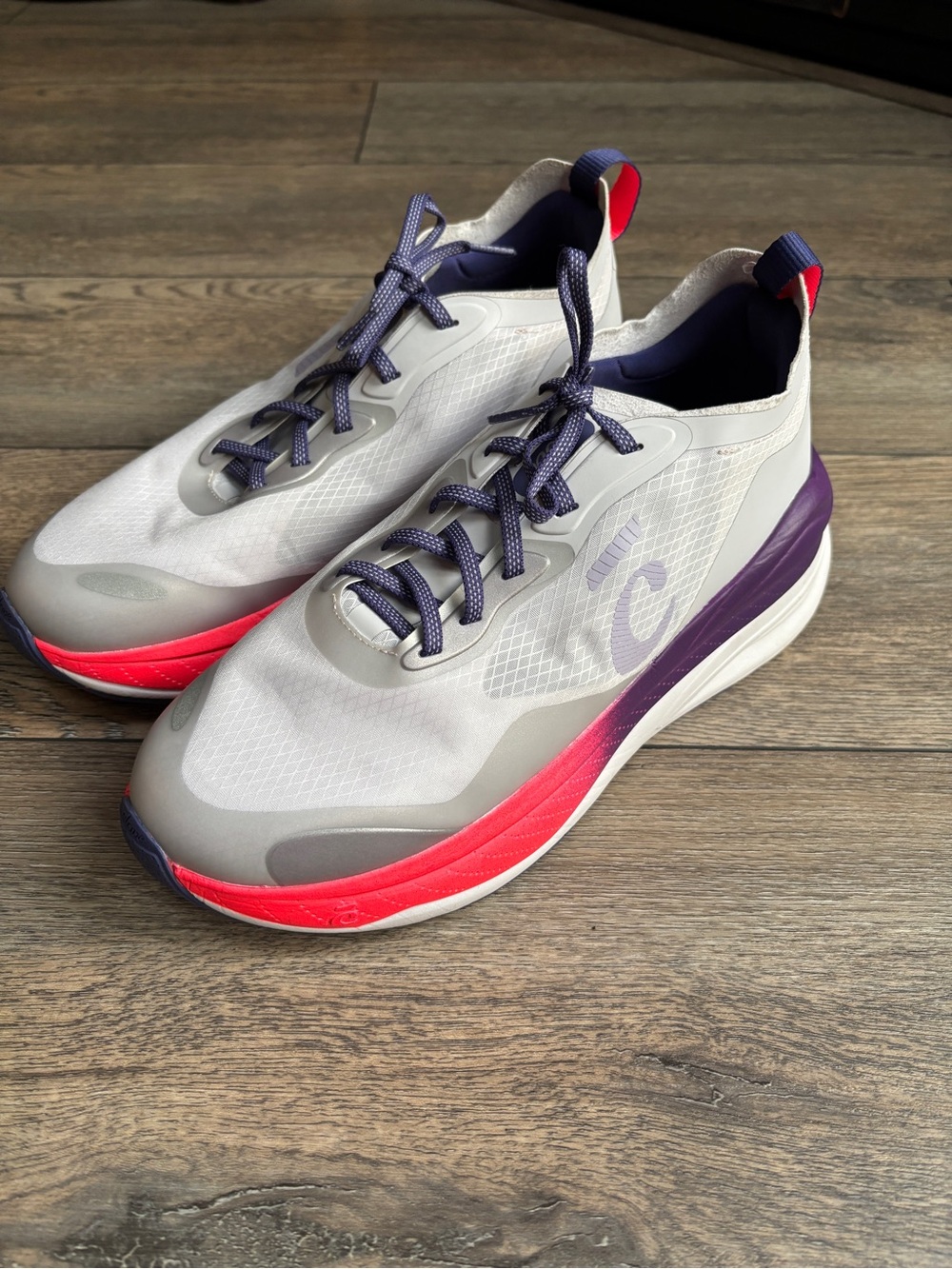Clove Alto Nursing Healthcare Shoes Sneakers SuperCush Comfort Pink Purple Sz 10